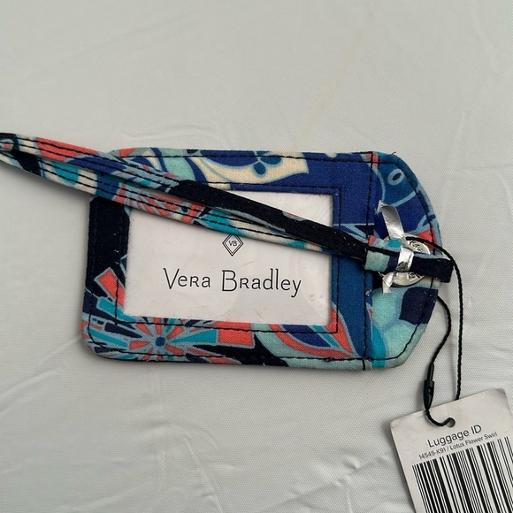 Vera Bradley Accessories - Vera Bradley Lotus Flower Swirl multicolor fabric luggage ID tag